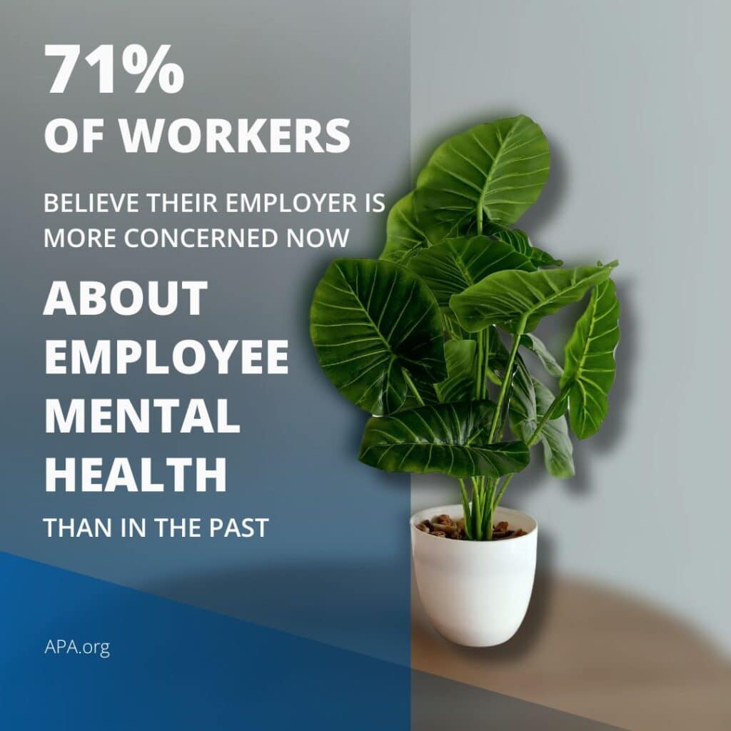 mental health and the workplace experience
