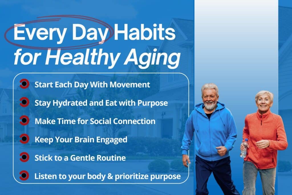 health habits for a golden aging process
