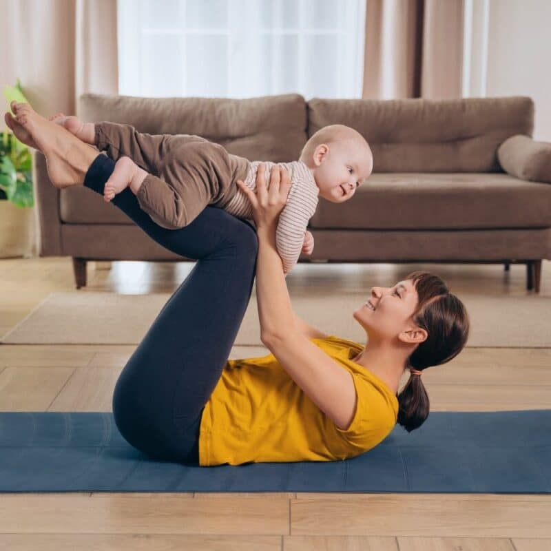 Simple Postpartum Exercise Program for Busy Moms